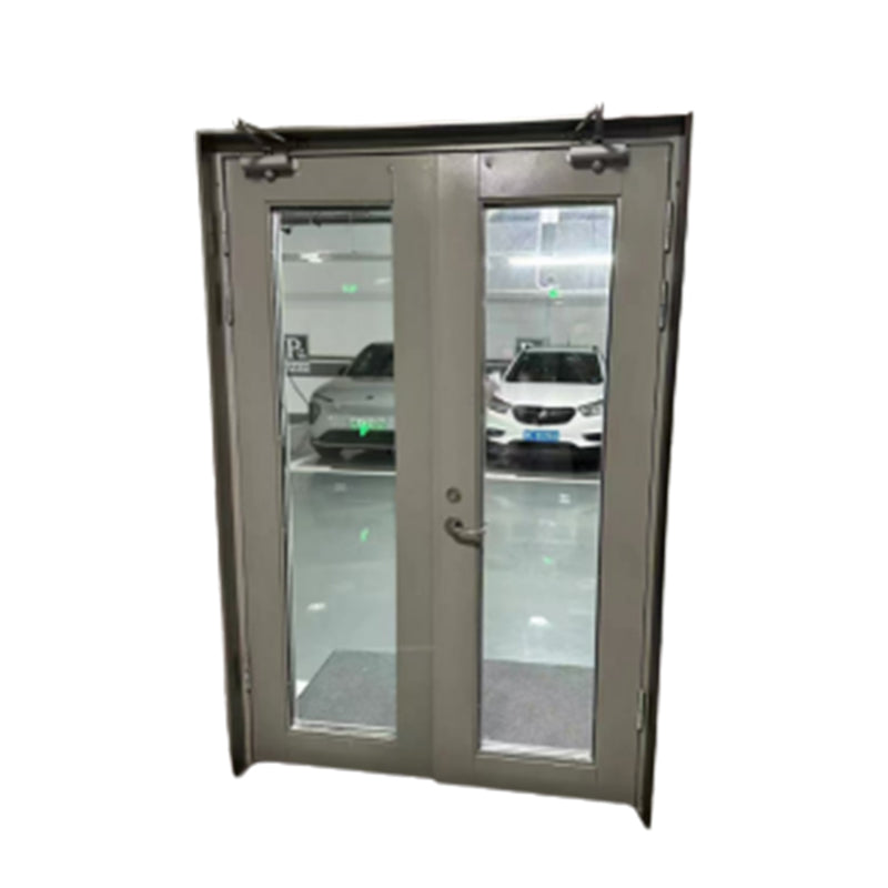 jijiu Stainless steel fire door(Please consult customer service for pricing)Security Door Double-opening Steel Fire Door