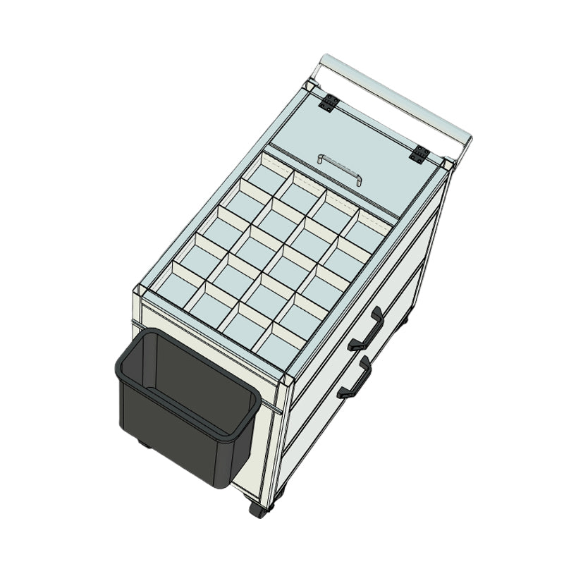 tongkuai Tool car The storage cart is versatile