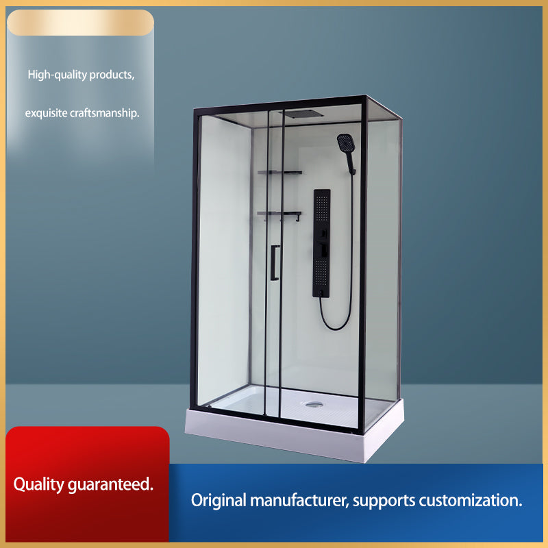 Jin Chen KS-CC-018(For the price, please consult our customer service)Starting from 100 Square Shower Enclosure Aluminum top spray panel