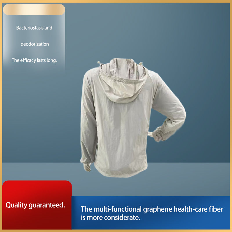 xinchaofuzhuang High - quality single - layer graphene sun - protective clothing(Starting from One hundred pieces.)Antibacterial and bacteriostatic, breathable and quick-drying