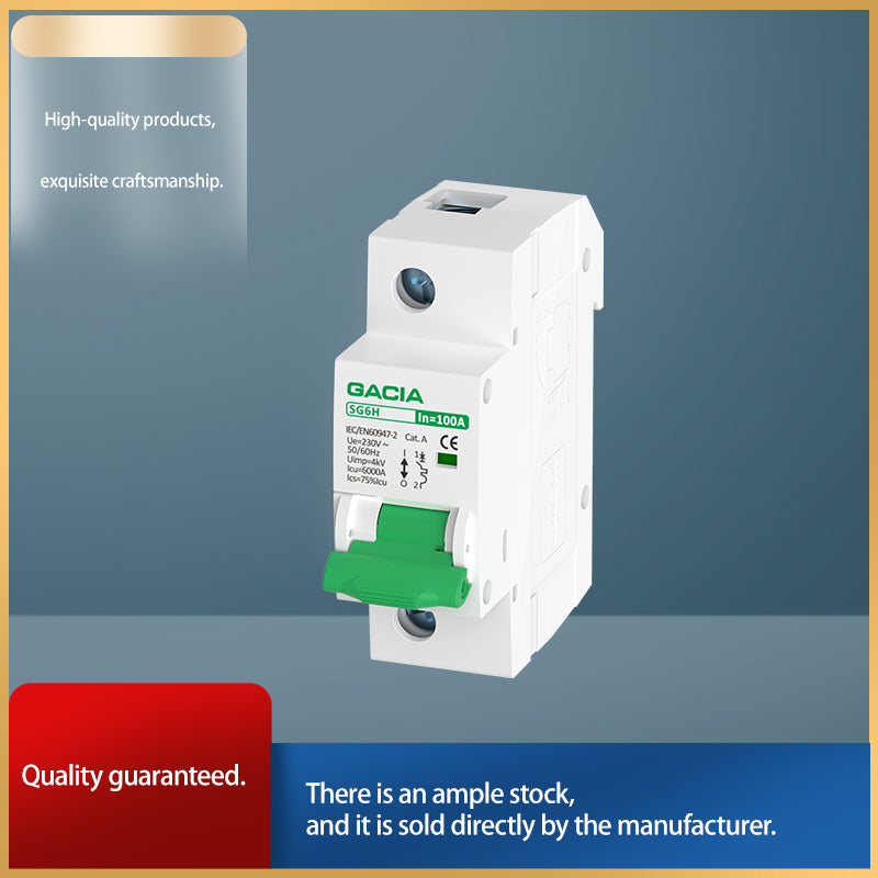 jiaxiya Miniature circuit breaker(MCB)(Minimum order quantity: 120 pieces. Price inquiry )overload protection high breaking capacity