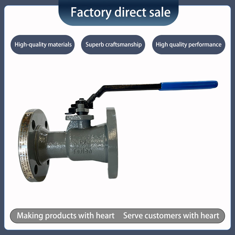 qingtang One piece flanged floating ball valve311FR020R01L1HTAF(Price consulting customer service)compact design,all-in-one molding