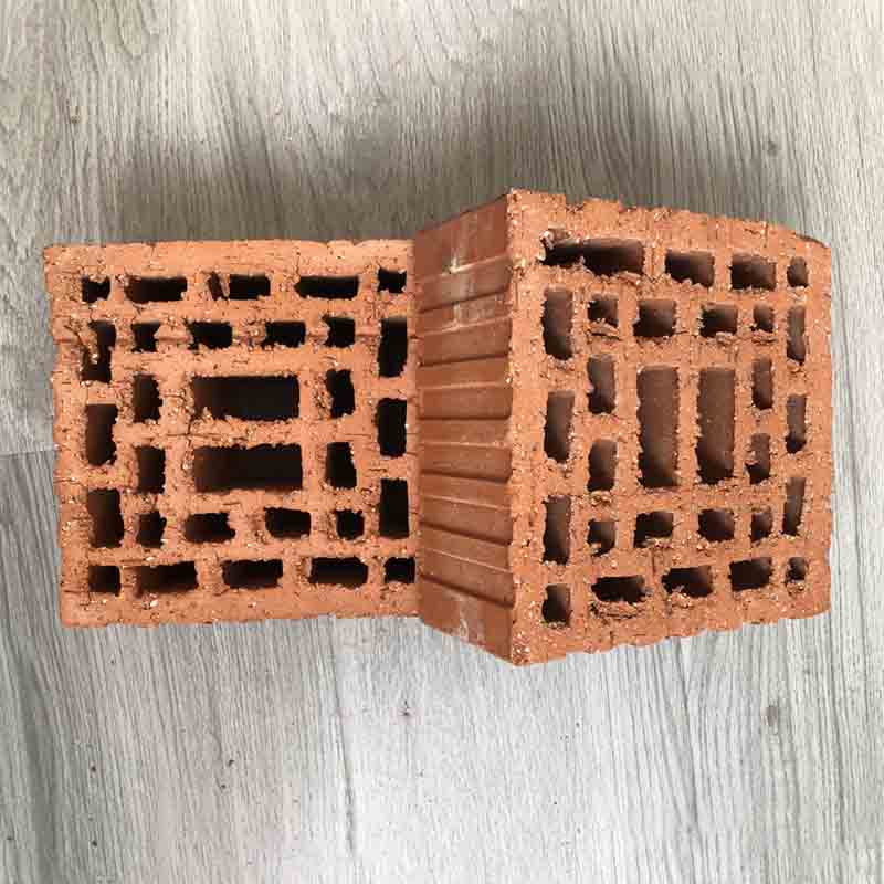 Tedon Sintered porous brick of coal gangue Concrete cement brick laminated rock brick porous brick