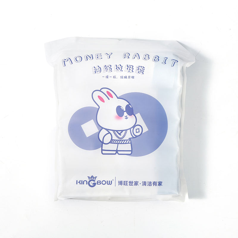 jinbowang  Printed drawstring garbage bags（Price consultation）Fashionable and aesthetically pleasing, automatically closing.