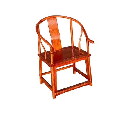jianchen chair designed for sitting in a circle   mahogany furniture chinese simple leisure round chair