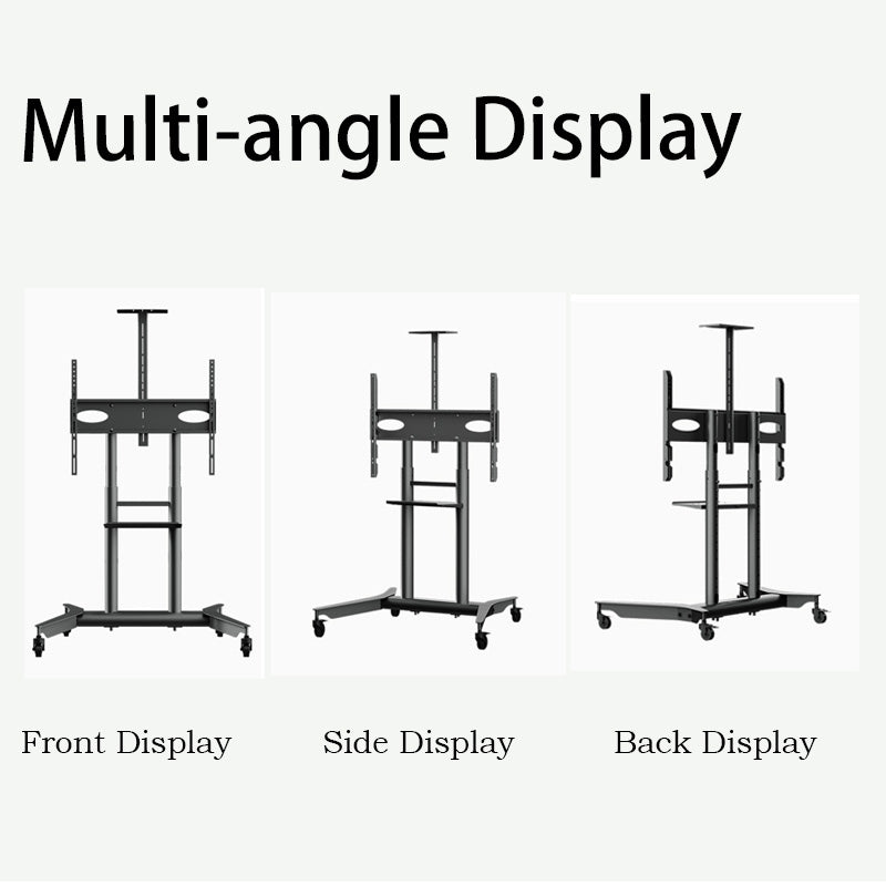 MASITE Mobile Floor-Standing TV Stand Rolling TV Cart Wheeled Floor-Standing TV Stand TV Wall Mount（Ask customer service for specific prices）