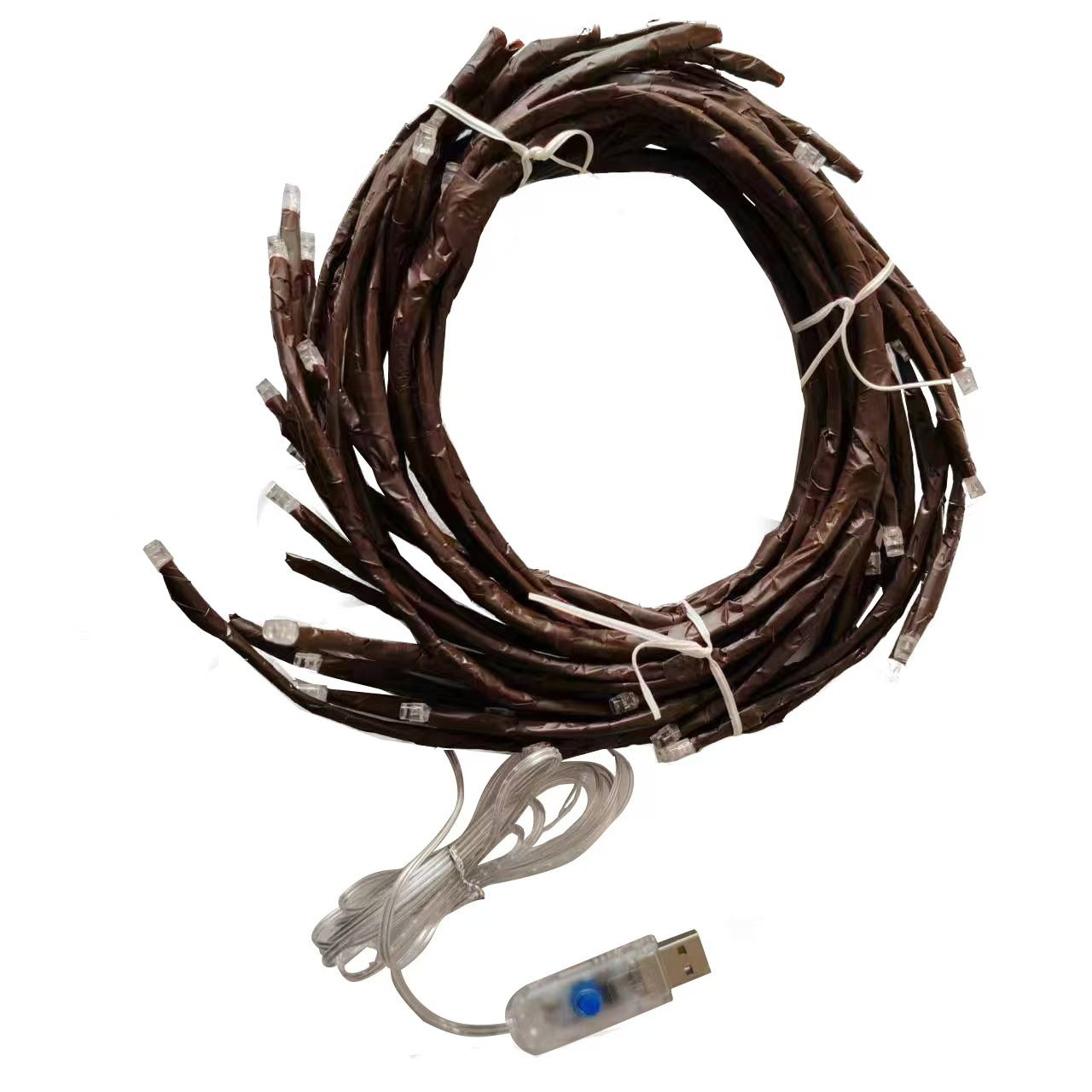 yinhendengshi  LED Vine Lights（40pcs/box）Wall-mountable  High-quality performance  Can be bent at will