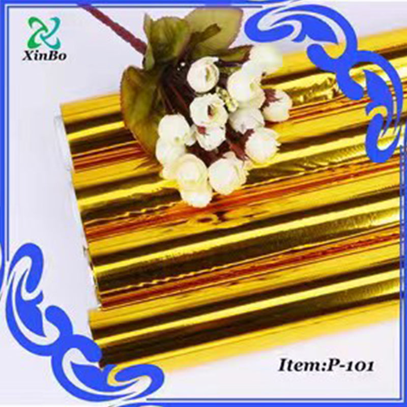 XINBO Hot cloth type bronzing material 64X1200cm